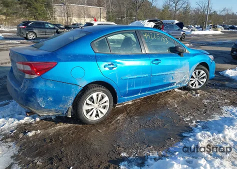 2021 Subaru Impreza Sedan from USA, damaged, VIN 4S3GKAB67M3606495